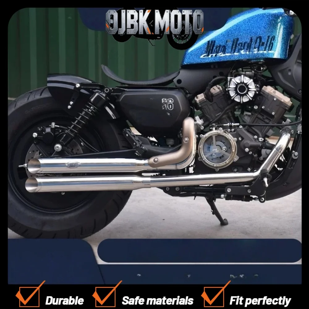 【Perfect fit】For QJMOTOR SRV 250V300 exhaust pipe srv 250v3002 srv 250V300 black and silver
【Perfect fit】For QJMOTOR SRV 250V300 exhaust pipe srv 250v3002 srv 250V300 black and silver