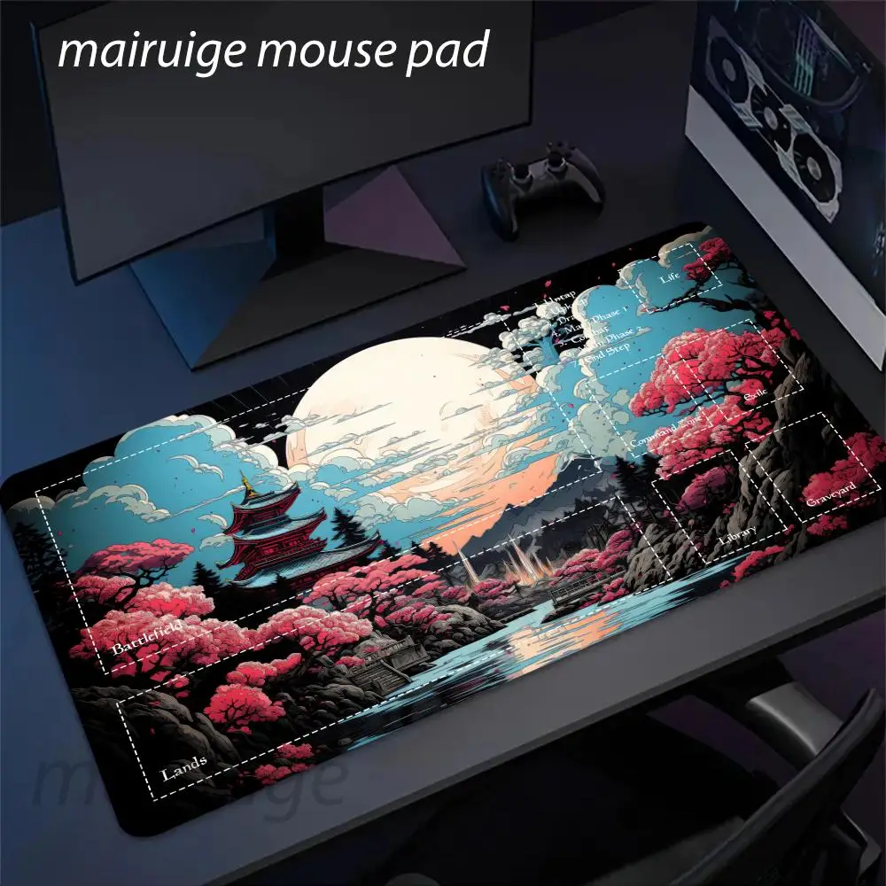Hot Sell Landscape Mouse Pad Game Mat Durable Rubber for MTG TCG Games 350X600mm Cards Gaming Desk Mats Party Friendly Design
Hot Sell Landscape Mouse Pad Game Mat Durable Rubber for MTG TCG Games 350X600mm Cards Gaming Desk Mats Party Friendly Design