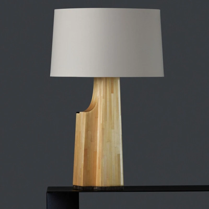 Simple light luxury new Chinese villa exhibition hall solid wood table lamp
Simple light luxury new Chinese villa exhibition hall solid wood table lamp