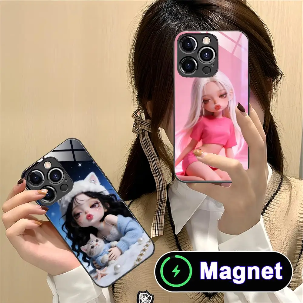 Cute Anime Girl Phone Case for iPhone 17 16 15 14 13 12 11 Air Pro Max Plus Mini Glass Magnet Cover
Cute Anime Girl Phone Case for iPhone 17 16 15 14 13 12 11 Air Pro Max Plus Mini Glass Magnet Cover