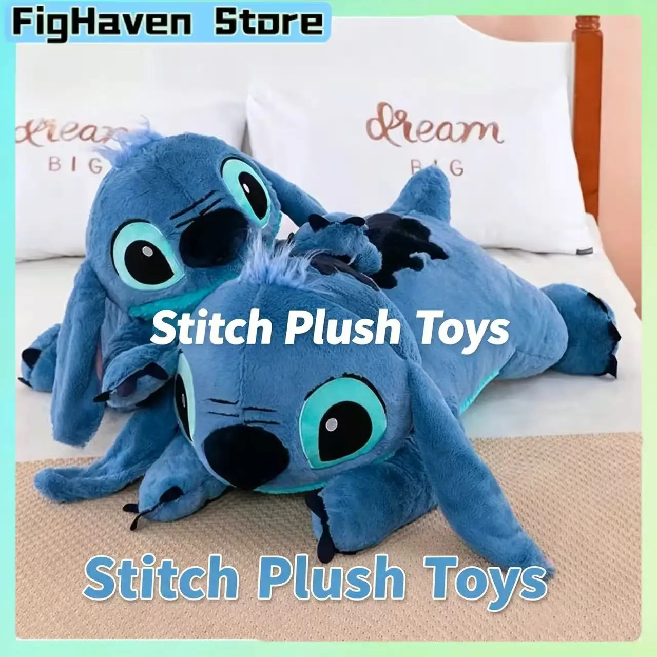 Soft Plush Doll 45cm/60cm/80cm/100cm Cute Cartoon Blue Creature Stuffed Toy Sleeping Pillow for Girls Boys Bedroom Decoration
Soft Plush Doll 45cm/60cm/80cm/100cm Cute Cartoon Blue Creature Stuffed Toy Sleeping Pillow for Girls Boys Bedroom Decoration