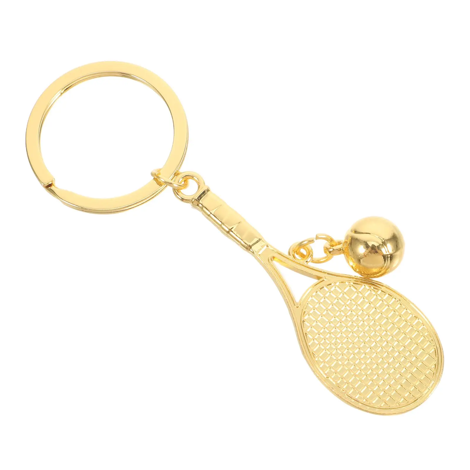 Tennis Keychain Zinc Alloy Small Ball Pendant Charm Lightweight Graduate Split Rings Sports Mini Racket Ball Keychains
Tennis Keychain Zinc Alloy Small Ball Pendant Charm Lightweight Graduate Split Rings Sports Mini Racket Ball Keychains