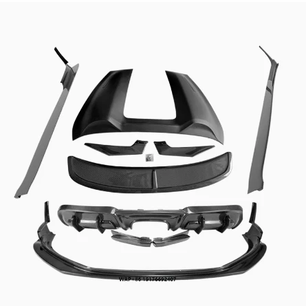 For 718 Cayman Carbon Fiber Body Kits High Quality Free Upgrade Front Lip Side Skirts Rear Diffuser Spoiler Perfect
For 718 Cayman Carbon Fiber Body Kits High Quality Free Upgrade Front Lip Side Skirts Rear Diffuser Spoiler Perfect