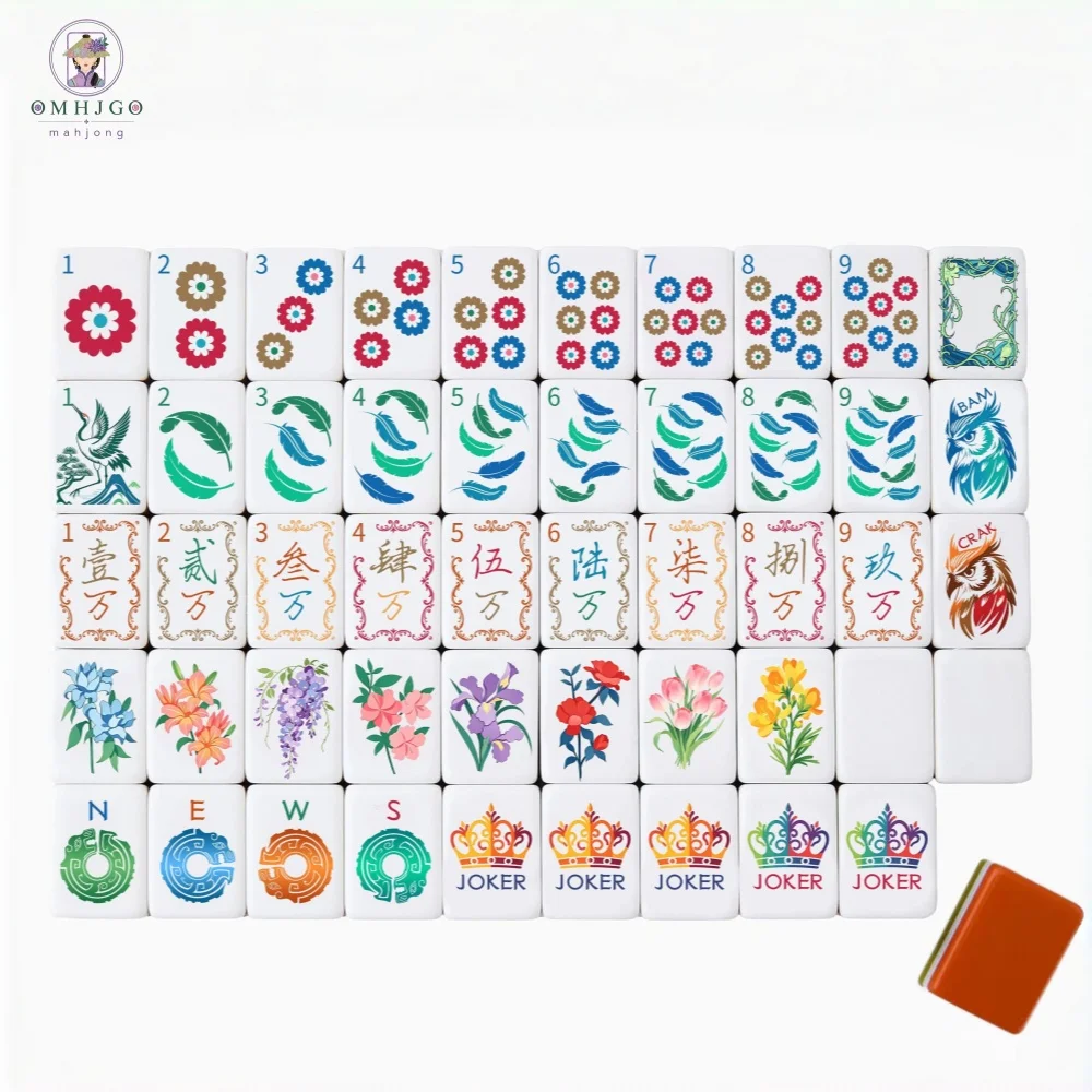 Yellow style American Mahjong Set 160 pcs 4-Layer Acrylic Mahjong Game Tiles Creative Portable Mahjong for Home Party Gifts
Yellow style American Mahjong Set 160 pcs 4-Layer Acrylic Mahjong Game Tiles Creative Portable Mahjong for Home Party Gifts