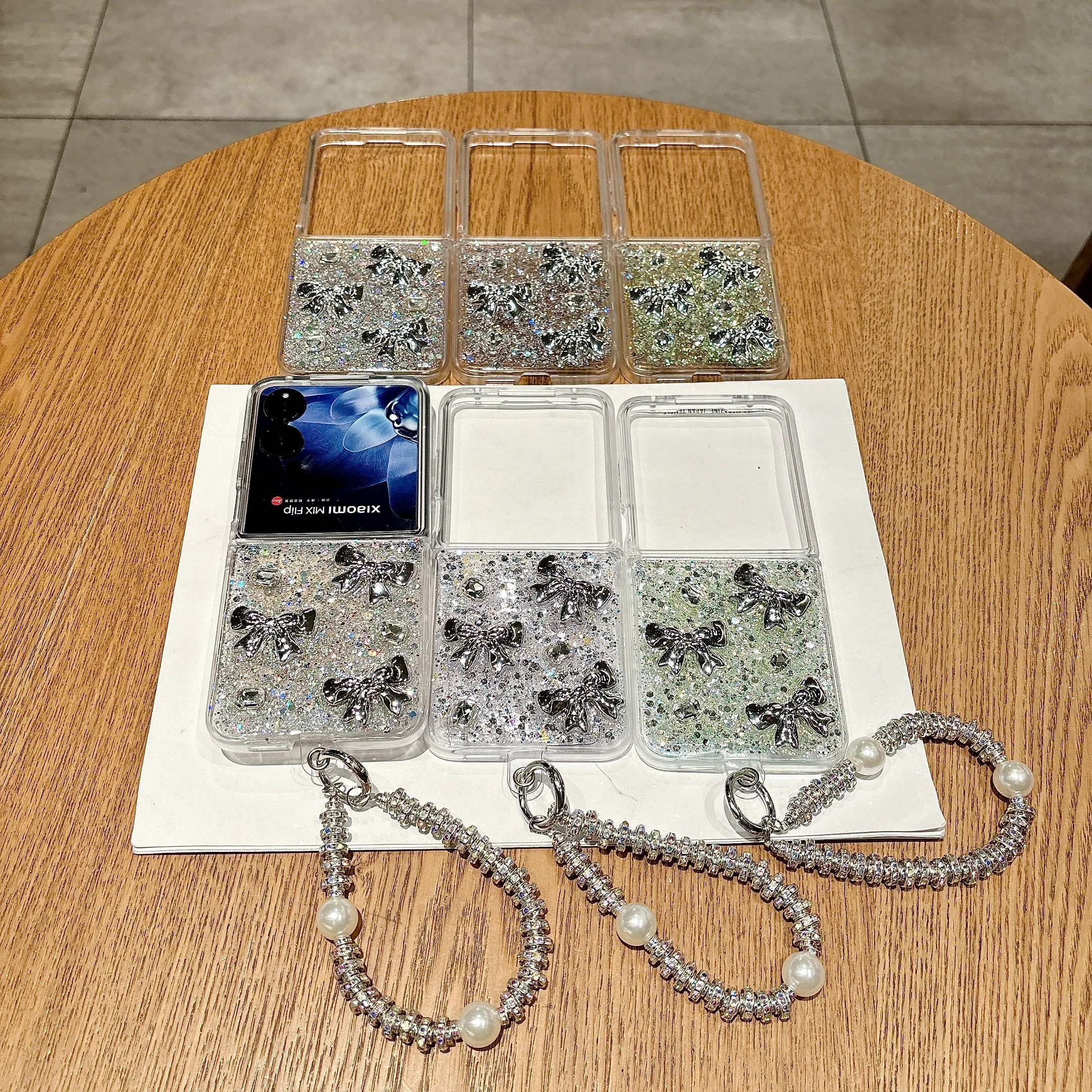 Ins Style Drop Glue Glitter Bow Bracelet Chain Hard PC Shockproof Phone Case For Xiaomi Mix Flip Back Cover
Ins Style Drop Glue Glitter Bow Bracelet Chain Hard PC Shockproof Phone Case For Xiaomi Mix Flip Back Cover