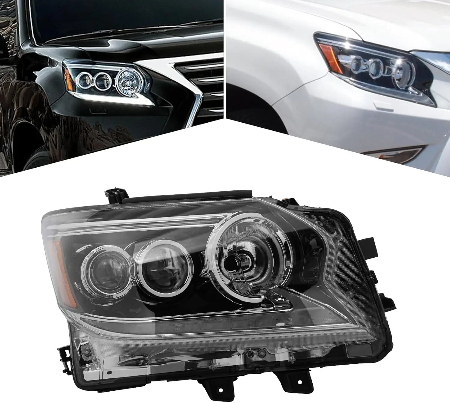 Правая пассажирская двухсветодиодная фара CAPA для Lexus GX460 2014-2019 8114560 G21
Правая пассажирская двухсветодиодная фара CAPA для Lexus GX460 2014-2019 8114560 G21