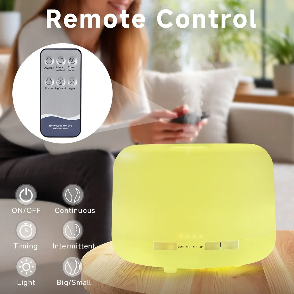 500 мл диффузор эфирного масла тихие диффузоры тумана для ароматерапии ультразвуковой увлажнитель воздуха с дистанционным управлением и функцией синхронизации 
500 мл диффузор эфирного масла тихие диффузоры тумана для ароматерапии ультразвуковой увлажнитель воздуха с дистанционным управлением и функцией синхронизации