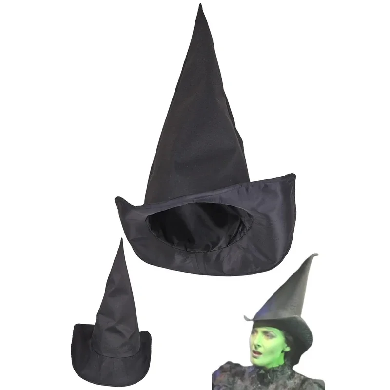 Fancy Witch Elphaba Hat For Women Musical Wiked Cosplay Accessories Woman Fantasia Stage Decor Halloween Carnival Party Props
Fancy Witch Elphaba Hat For Women Musical Wiked Cosplay Accessories Woman Fantasia Stage Decor Halloween Carnival Party Props
