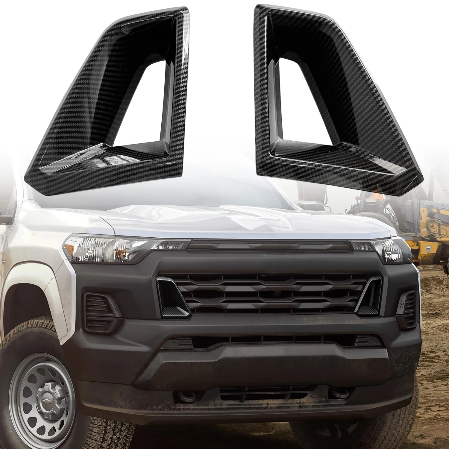 For Chevrolet Colorado 2023 2024 Front Bumper Side Air Vent Cover Trim ABS Car-Styling Exterior Auto Accessories
For Chevrolet Colorado 2023 2024 Front Bumper Side Air Vent Cover Trim ABS Car-Styling Exterior Auto Accessories