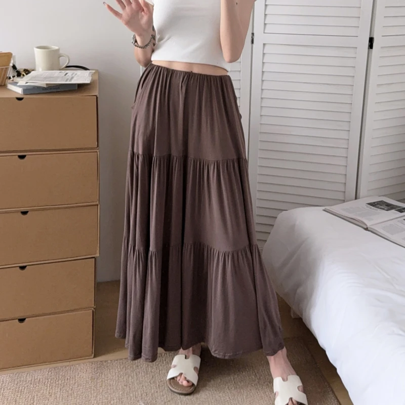 Юбка-миди трапециевидной формы из модала, свободная женская летняя уличная одежда, утягивающая тонкая нижняя юбка больших размеров
Юбка-миди трапециевидной формы из модала, свободная женская летняя уличная одежда, утягивающая тонкая нижняя юбка больших размеров