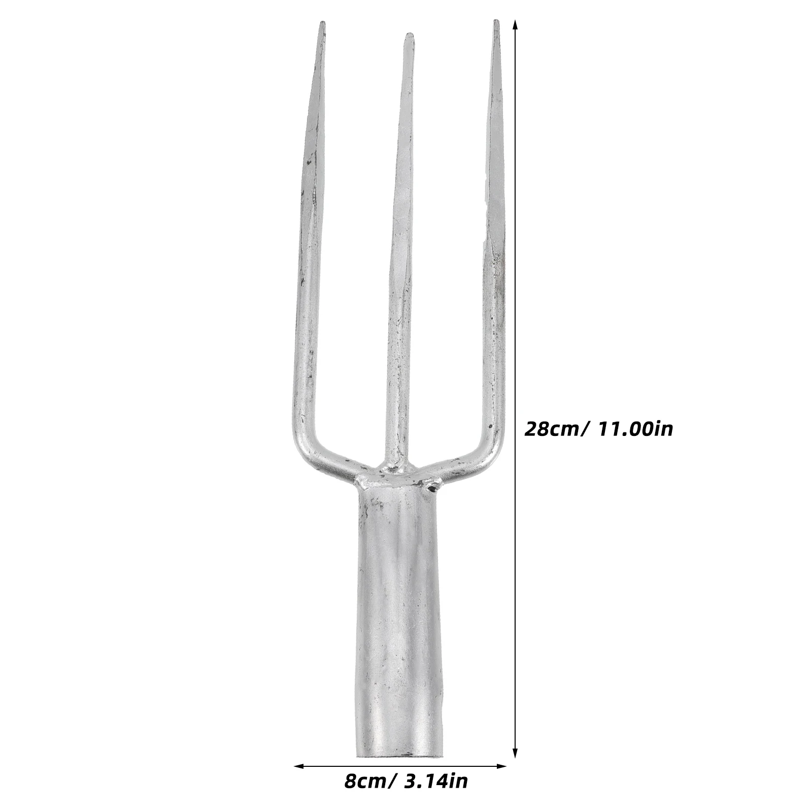 Iron Fork Prong Head Fishing Tool Garden Weeder Durable Compact Metal Fishing Tackle Toasting Fork For Log Burner Equipment
Iron Fork Prong Head Fishing Tool Garden Weeder Durable Compact Metal Fishing Tackle Toasting Fork For Log Burner Equipment