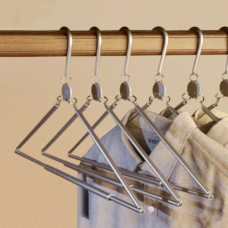 1PC Foldable ClothES Hanger Portable Aluminum Alloy Clothing Rack for Travel Business Trip Outdoor Camping Storage Organizer
1PC Foldable ClothES Hanger Portable Aluminum Alloy Clothing Rack for Travel Business Trip Outdoor Camping Storage Organizer