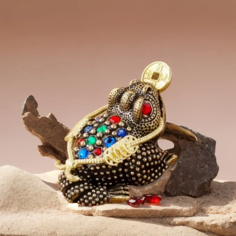Feng Shui Toad Money LUCKY Fortune Wealth Chinese Golden Frog Toad Coin Home Office Decoration Lucky Gifts Tabletop Ornaments
Feng Shui Toad Money LUCKY Fortune Wealth Chinese Golden Frog Toad Coin Home Office Decoration Lucky Gifts Tabletop Ornaments