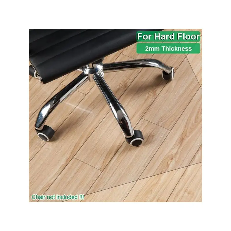 Коврик для стула из ПВХ, защита пола с матовой отделкой, прямоугольный, 90x120x0,2 см
Коврик для стула из ПВХ, защита пола с матовой отделкой, прямоугольный, 90x120x0,2 см