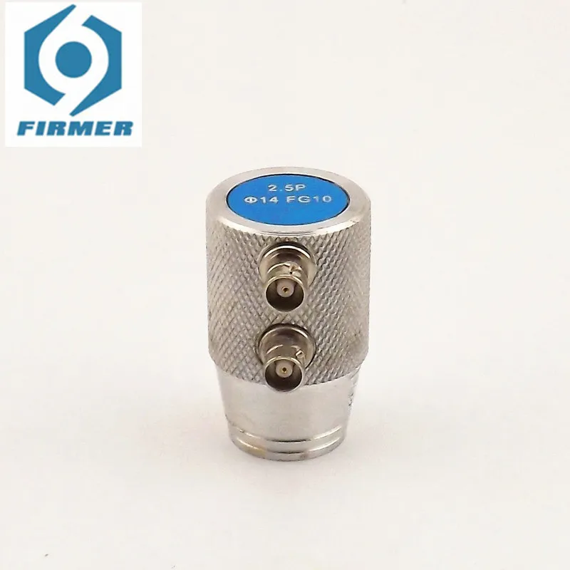 Double Crystal Straight Probe 2.5P14F5/10/15/20/25/30/40 Split Type Ultrasonic Flaw Detector Focus Probe Support Custom
Double Crystal Straight Probe 2.5P14F5/10/15/20/25/30/40 Split Type Ultrasonic Flaw Detector Focus Probe Support Custom