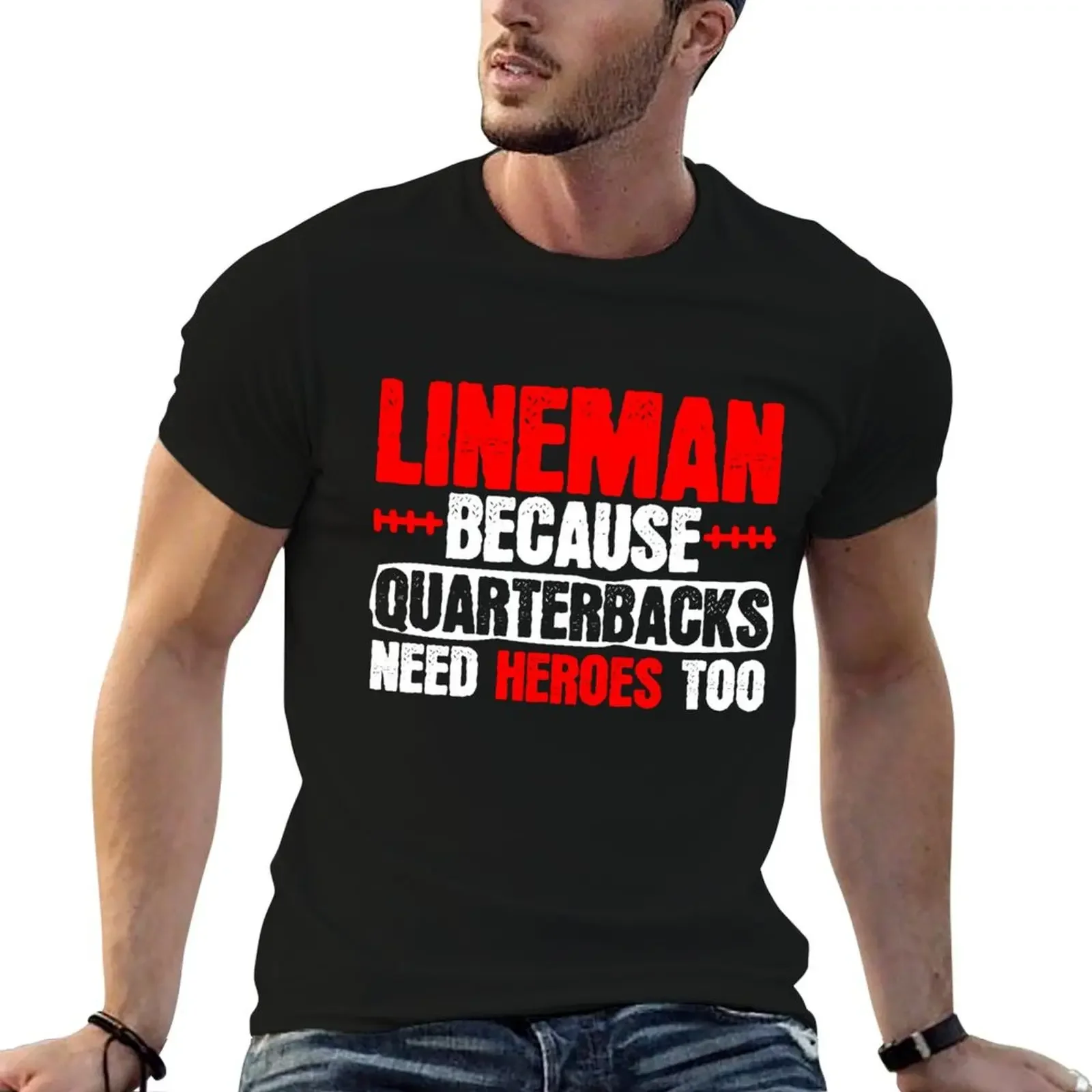 Lineman Football Player T-Shirt cute tops blue lock graphic shirts oversized t shirts for men
Lineman Football Player T-Shirt cute tops blue lock graphic shirts oversized t shirts for men