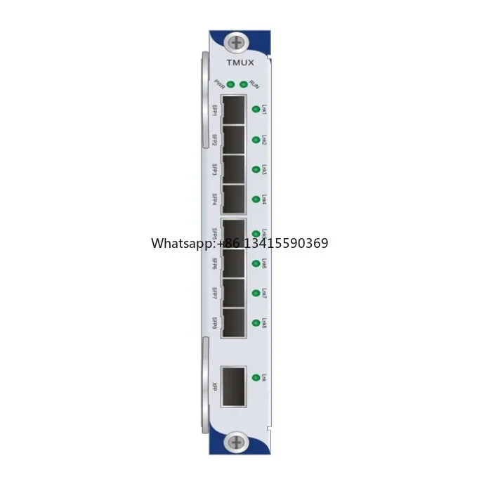 TMUX Sub Rate Multiplexing Board OTU Board DWDM equipment for SNMP network management
TMUX Sub Rate Multiplexing Board OTU Board DWDM equipment for SNMP network management