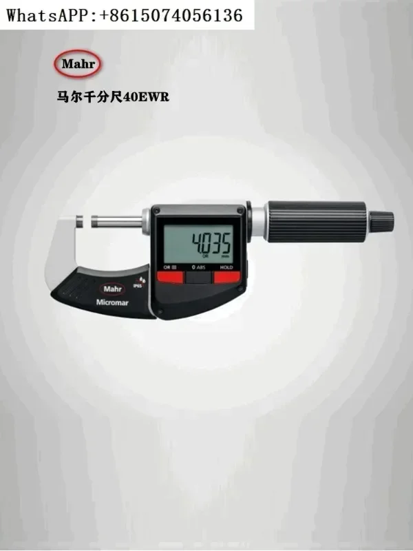 German Mahr data output electronic outer diameter decimeter card IP65 MAR digital display micrometer 40EWR4157011
German Mahr data output electronic outer diameter decimeter card IP65 MAR digital display micrometer 40EWR4157011