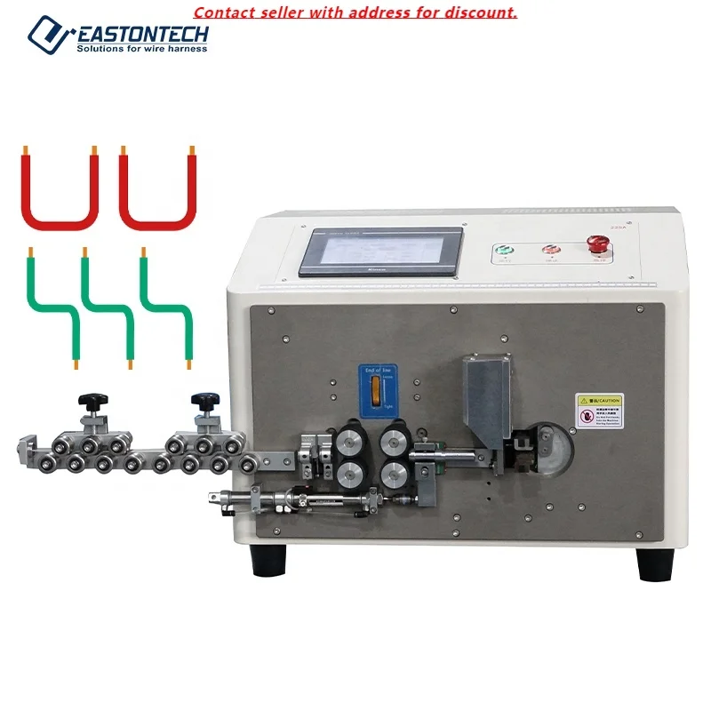 EW-3075 Fully Automatic 1-25mm2 Cable Wire Bending Machine Wire Stripping And Bending Machine
EW-3075 Fully Automatic 1-25mm2 Cable Wire Bending Machine Wire Stripping And Bending Machine