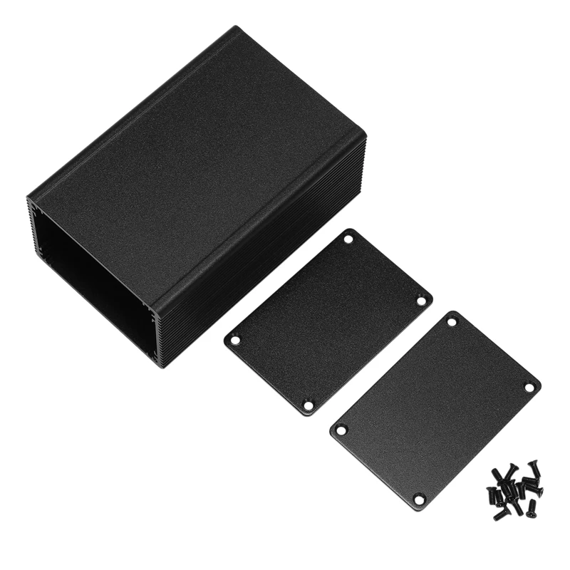B63B-Aluminum Alloy Instrument Aluminum Shell, 100 X 66 X 43Mm Aluminum Power Amplifier Housing, DIY PCB Controller Housing
B63B-Aluminum Alloy Instrument Aluminum Shell, 100 X 66 X 43Mm Aluminum Power Amplifier Housing, DIY PCB Controller Housing