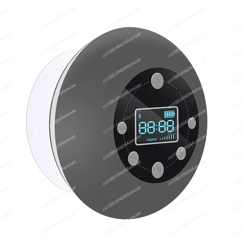 Wireless Bluetooth IPX4 Waterproof Suction Cup Bathroom Audio Artifact Portable Mini Subwoofer LED Display FM Radio
Wireless Bluetooth IPX4 Waterproof Suction Cup Bathroom Audio Artifact Portable Mini Subwoofer LED Display FM Radio