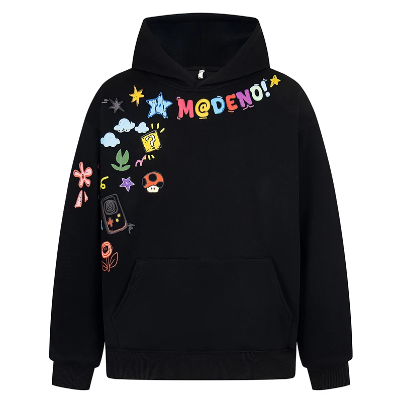 Осенние мужские пуловеры с капюшоном в стиле хип-хоп, спортивный костюм с американским граффити, уличная одежда, Harajuku, повседневные модные толстовки с капюшоном
Осенние мужские пуловеры с капюшоном в стиле хип-хоп, спортивный костюм с американским граффити, уличная одежда, Harajuku, повседневные модные толстовки с капюшоном