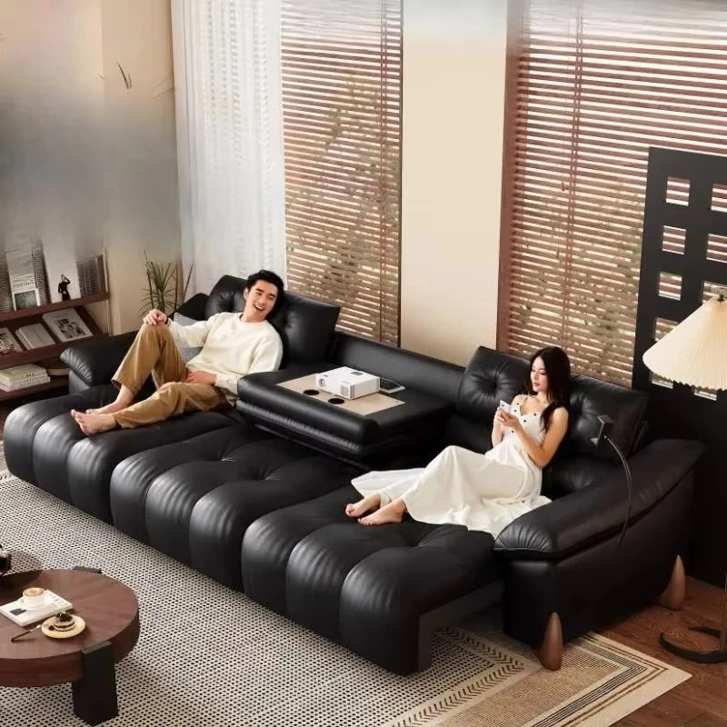 Microfiber Leather Electric Sofa Armrest Waterproof Relax Oversized Recliner Sofa Modern Luxury Black Divano Di Lusso Furniture
Microfiber Leather Electric Sofa Armrest Waterproof Relax Oversized Recliner Sofa Modern Luxury Black Divano Di Lusso Furniture