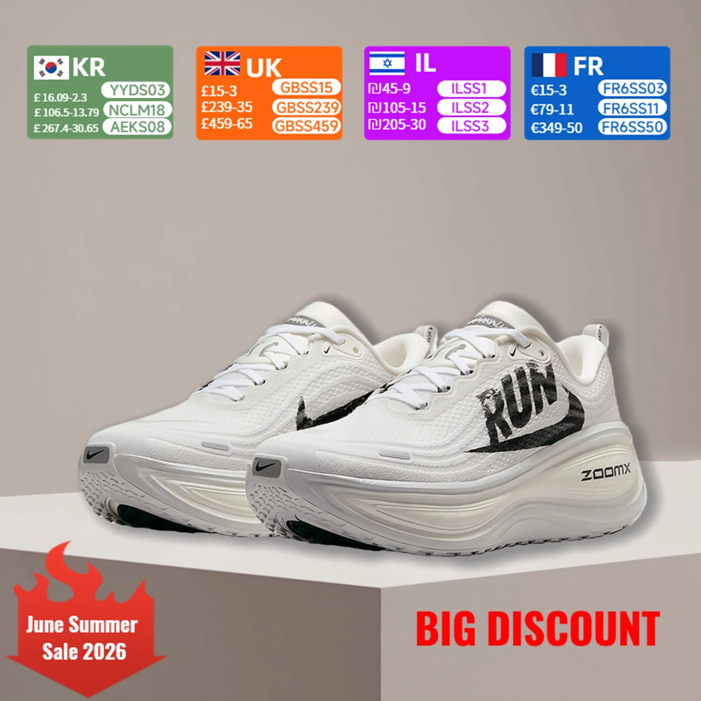 Nike Vomero Plus Reverse Swoosh Sneakers Unisex Style Unique Comfort Cushioning Lightweight Everyday Wear IH2268-100
Nike Vomero Plus Reverse Swoosh Sneakers Unisex Style Unique Comfort Cushioning Lightweight Everyday Wear IH2268-100