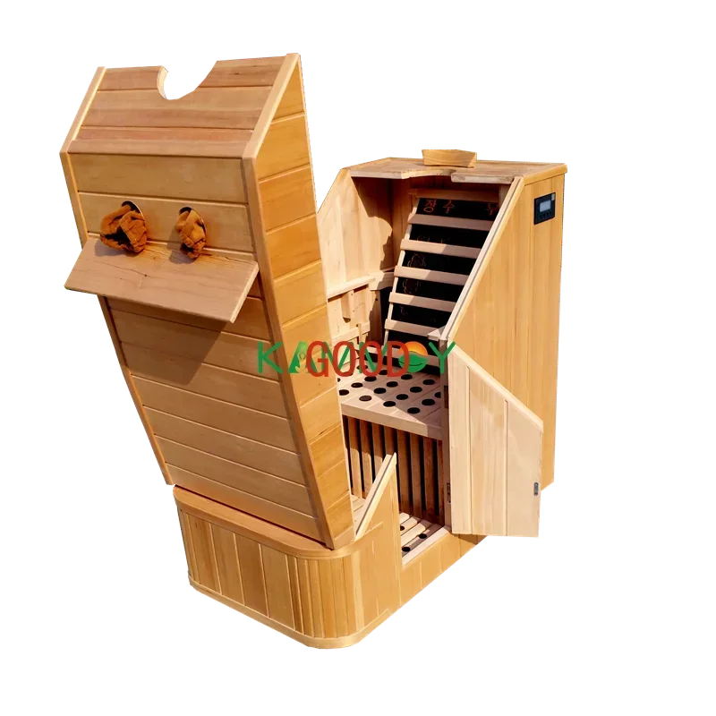 Single Sauna Full-Body Sweating Medicine Fumigation Steam Engine with 95 Moxibustion Bed & Wrapping Medicine Cabin
Single Sauna Full-Body Sweating Medicine Fumigation Steam Engine with 95 Moxibustion Bed & Wrapping Medicine Cabin