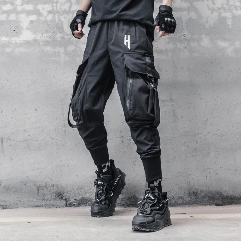 Dark Men's Ins Autumn Techwear Style Punk Loose Cargo Pants Three-Dimensional Large Pocket Ankle Banded Fashion
Dark Men's Ins Autumn Techwear Style Punk Loose Cargo Pants Three-Dimensional Large Pocket Ankle Banded Fashion