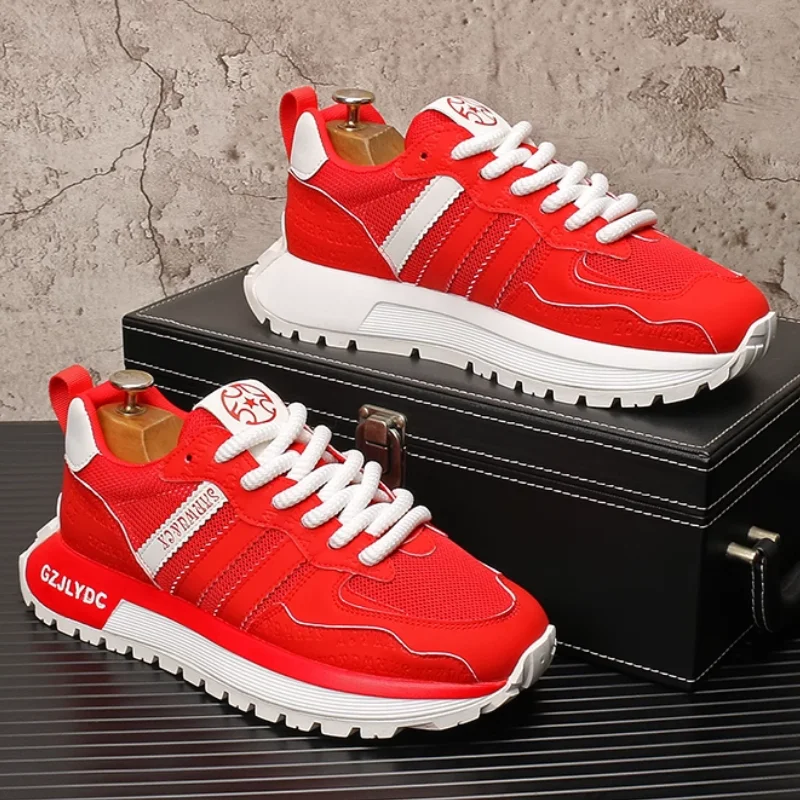 Trendy and versatile thick-soled dad shoes, Forrest Gump men's new breathable mesh sports and casual shoes b28
Trendy and versatile thick-soled dad shoes, Forrest Gump men's new breathable mesh sports and casual shoes b28