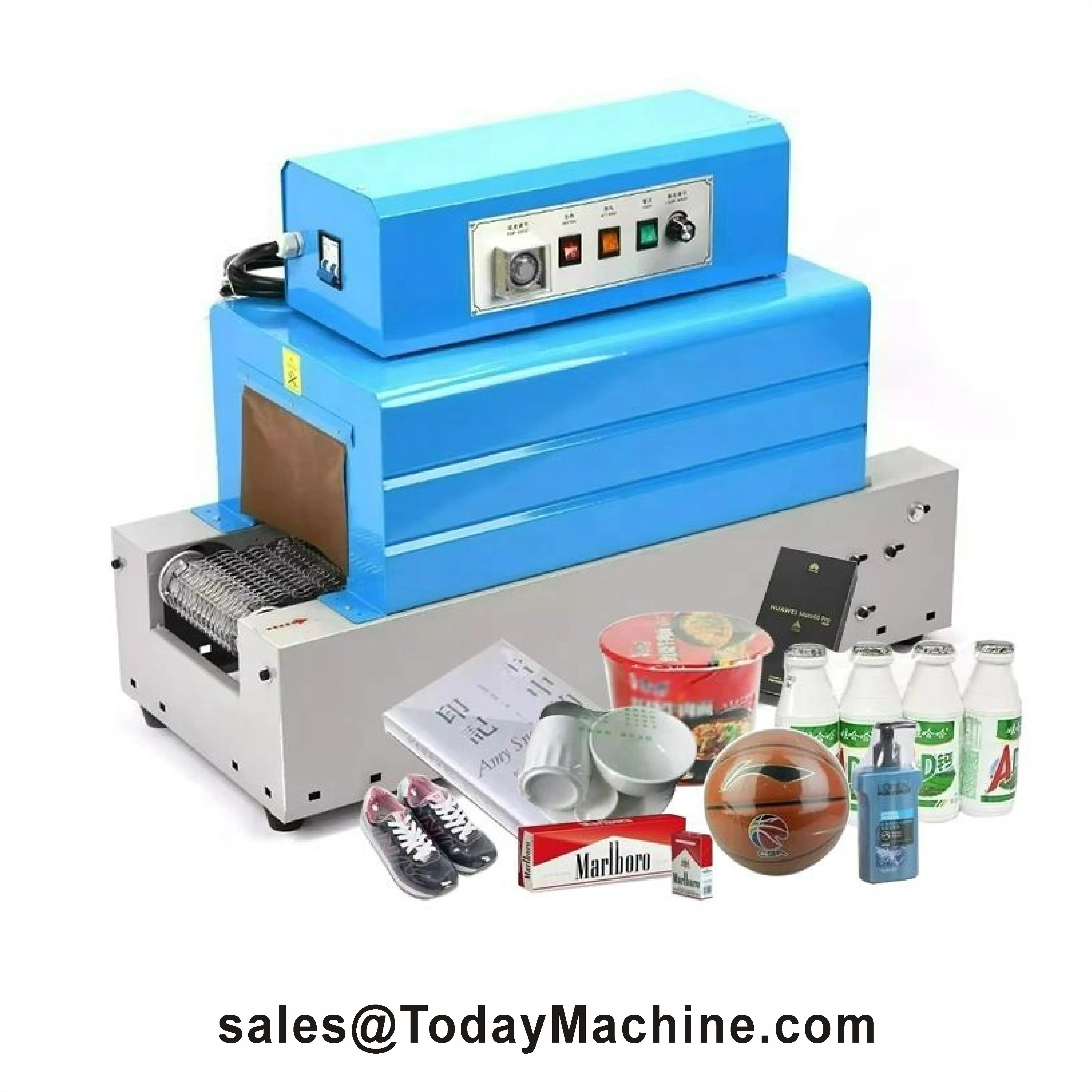 PVC Heat Shrink Tunnel Packaging Machine for Food & Beverage
PVC Heat Shrink Tunnel Packaging Machine for Food & Beverage