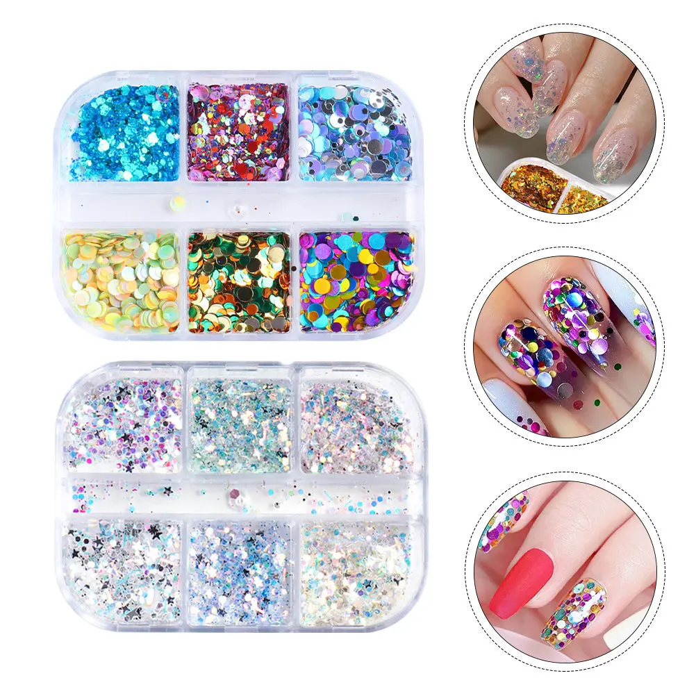 2 Boxes Nail Decals Collection Stylish Nail Crafting Decor for Natural Artificial Nails Creative Manicure Decoration Kit
2 Boxes Nail Decals Collection Stylish Nail Crafting Decor for Natural Artificial Nails Creative Manicure Decoration Kit