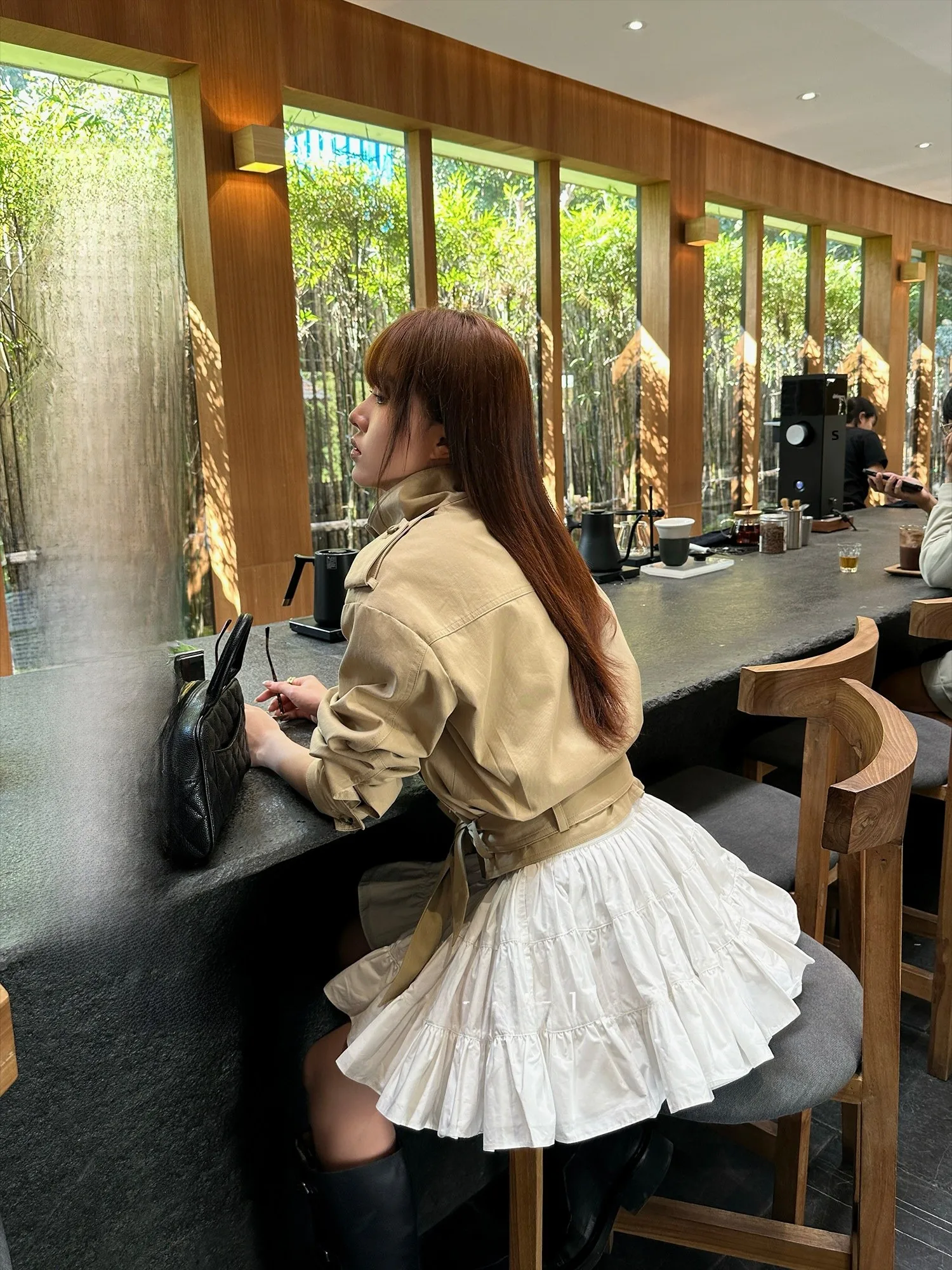 Falin X Low Waist A-Line Pleated Skirt Women's Spring Summer ort Skirt Multi-Layer Pleats Flower Bud Skirt Nylon Fabric
Falin X Low Waist A-Line Pleated Skirt Women's Spring Summer ort Skirt Multi-Layer Pleats Flower Bud Skirt Nylon Fabric