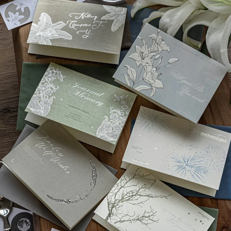 2 Set Aesthetic Greeting Card Paper Envelopes Minimalist Design Philosophical Quotes Perfect Writing Set for Thoughtful Messages
2 Set Aesthetic Greeting Card Paper Envelopes Minimalist Design Philosophical Quotes Perfect Writing Set for Thoughtful Messages