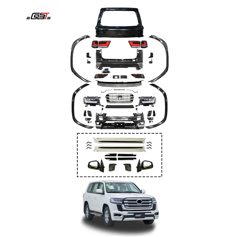 ZAIQU LC200 Accessories to 300 Modellista Model Bumper Grill Headlight Parts for 2016-2020 Land Cruiser 200 Model
ZAIQU LC200 Accessories to 300 Modellista Model Bumper Grill Headlight Parts for 2016-2020 Land Cruiser 200 Model