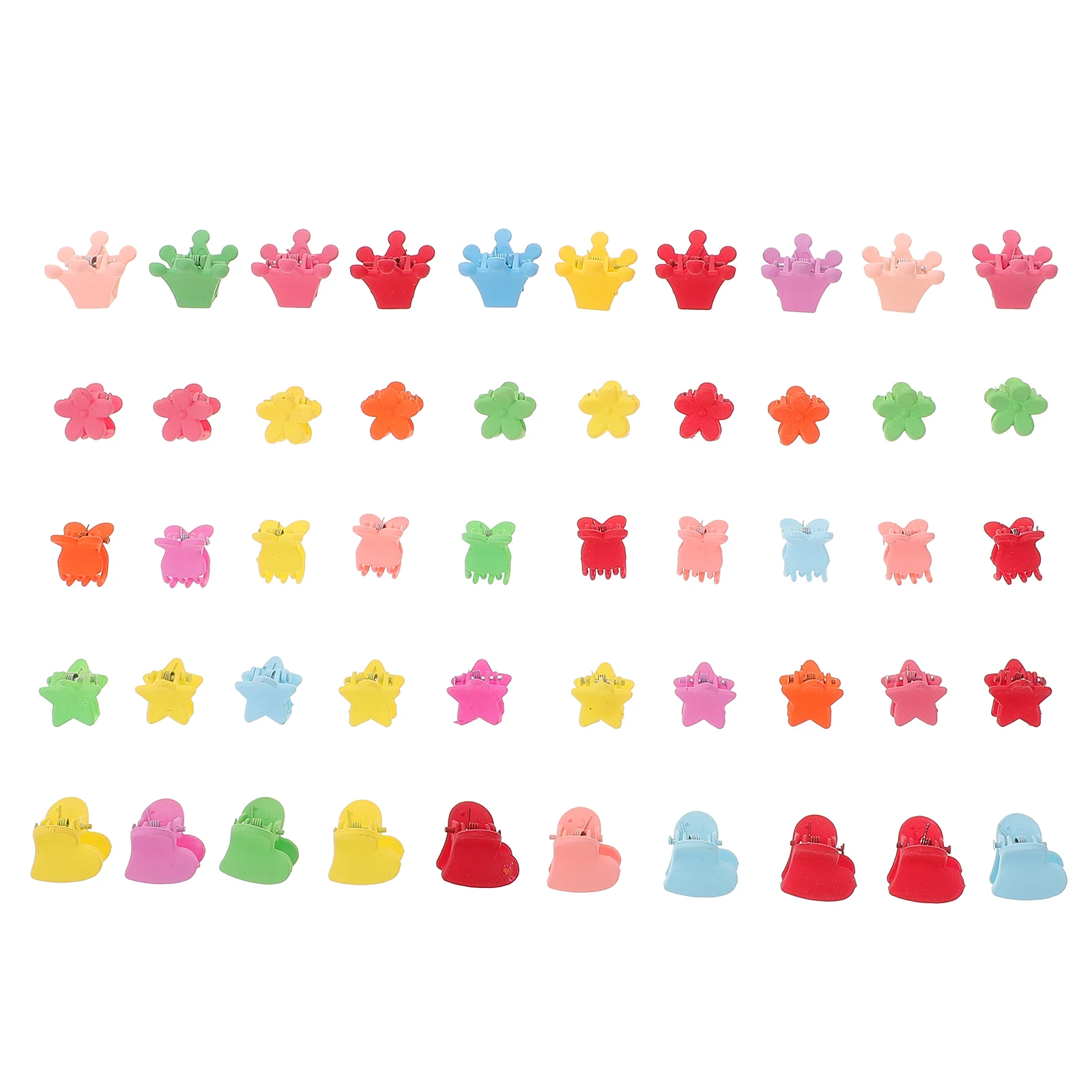 50 Pcs Girls Hair Claw Clips Child Barrettes Bows Plastic Decorative Jaw Grip Clamp Anti Slip Durable Stylish Beautiful
50 Pcs Girls Hair Claw Clips Child Barrettes Bows Plastic Decorative Jaw Grip Clamp Anti Slip Durable Stylish Beautiful