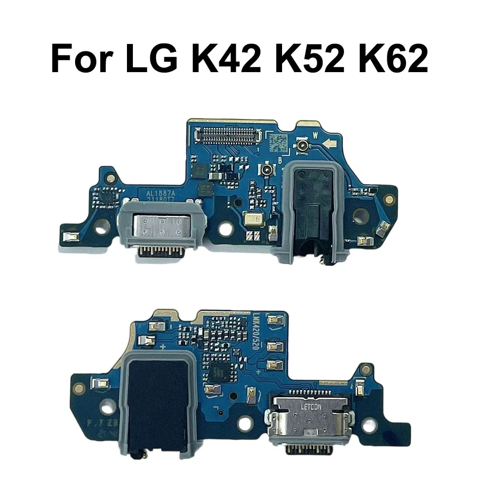 GEFENSI USB Charger Board For LG K42 K420 / K52 K520 / K62 K525 Charging Port Jack Dock Connector Microphone Flex Cable
GEFENSI USB Charger Board For LG K42 K420 / K52 K520 / K62 K525 Charging Port Jack Dock Connector Microphone Flex Cable