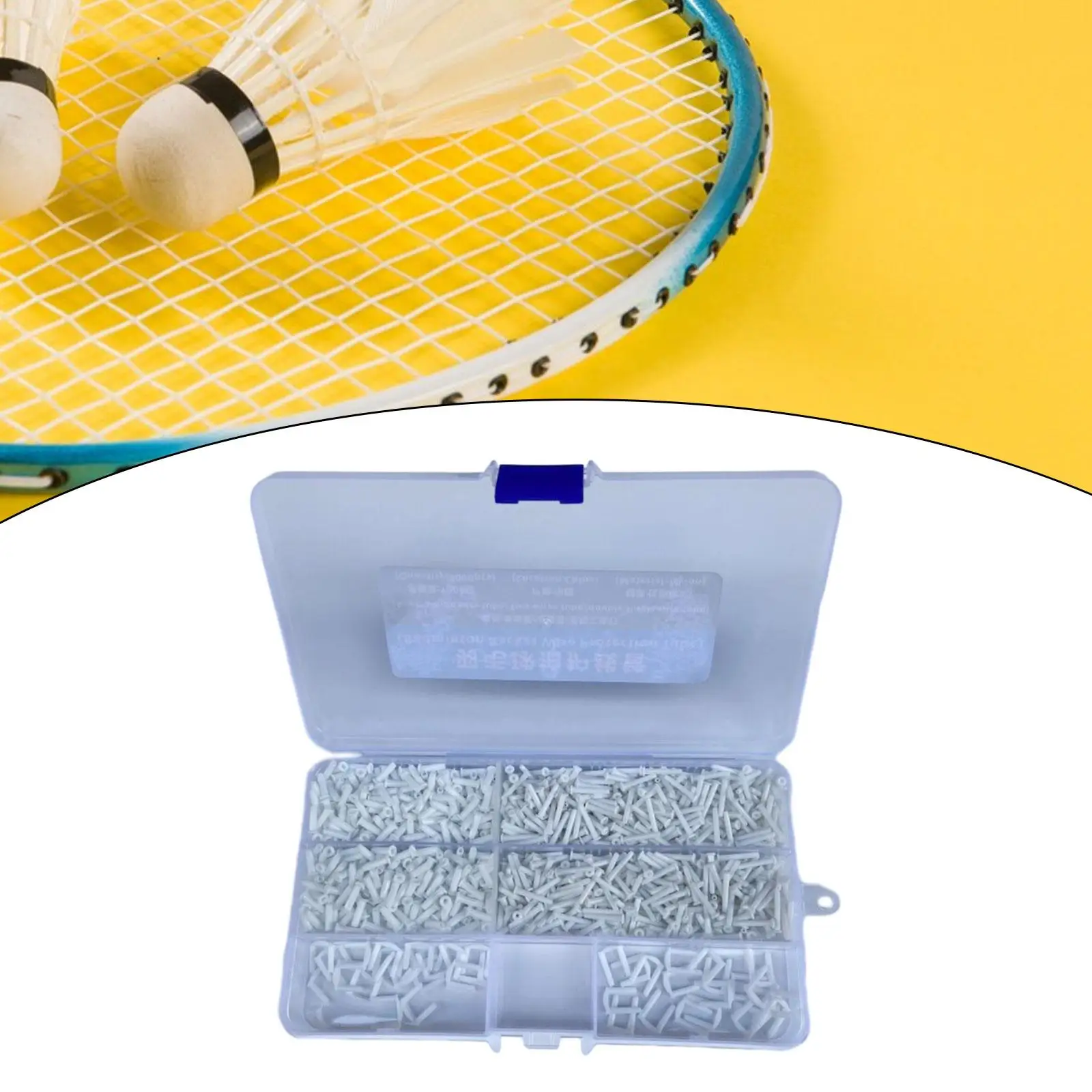 1240x Badminton Racket Grommets Eyelets String Protector Universal Stringing Machine Tools for Repair Racketball Equipment
1240x Badminton Racket Grommets Eyelets String Protector Universal Stringing Machine Tools for Repair Racketball Equipment