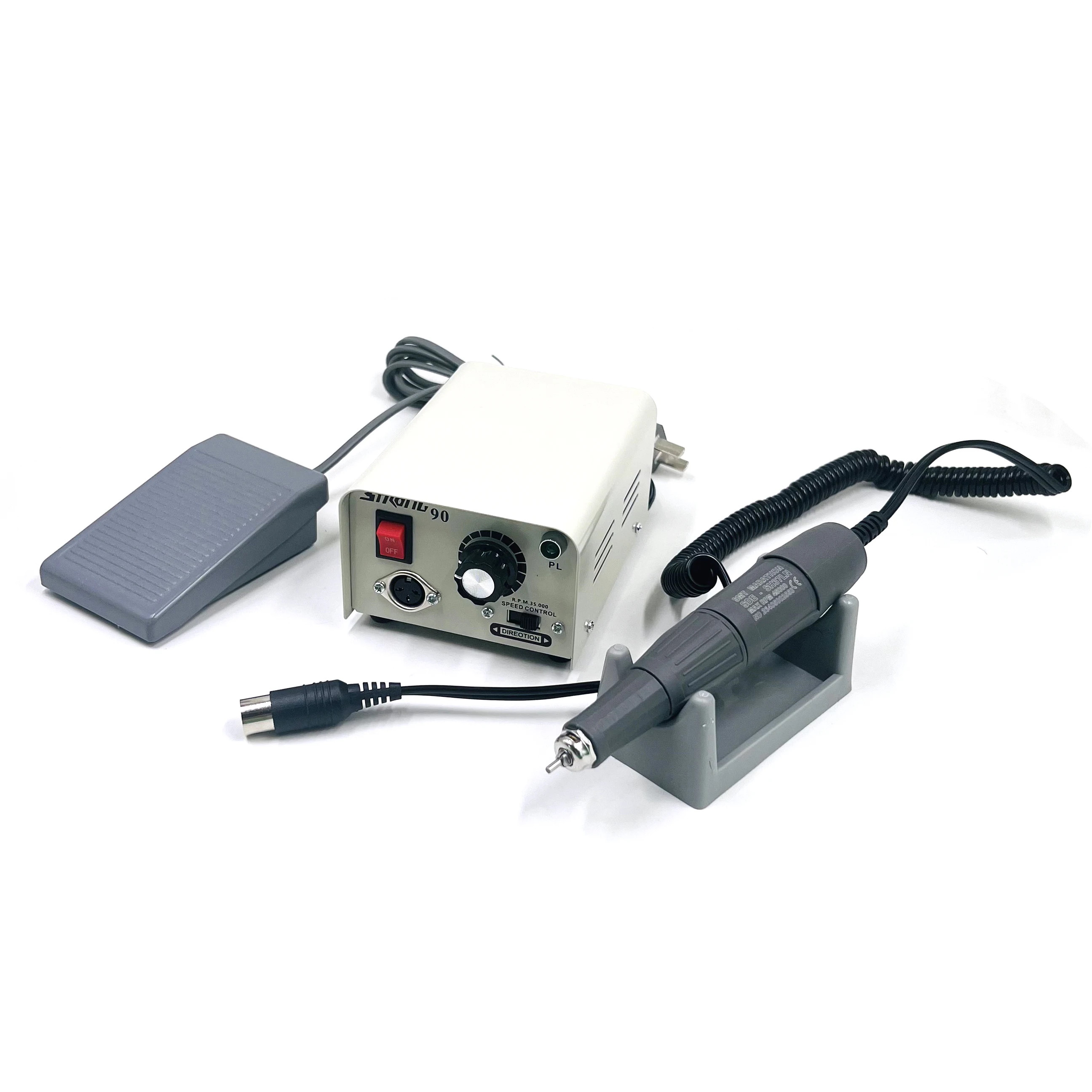 45K RPM Dental Micromotor Handpiece Strong 90 Nail Drill Cutters Set Electric Kit Manicure Machine Nail Art Equipment 45000rpm
45K RPM Dental Micromotor Handpiece Strong 90 Nail Drill Cutters Set Electric Kit Manicure Machine Nail Art Equipment 45000rpm
