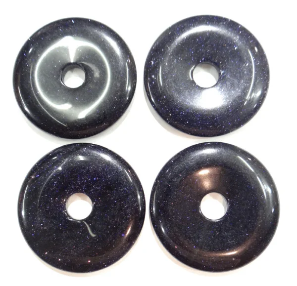 Wholesale 12pcs High Quality Natural Blue Sand Stone Donut Charms Pendants 40mm for Jewelry Making Necklace Accessories
Wholesale 12pcs High Quality Natural Blue Sand Stone Donut Charms Pendants 40mm for Jewelry Making Necklace Accessories