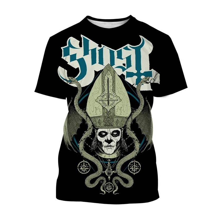 Лидер продаж Ghost Band 3D футболка с принтом личности для мужчин и женщин повседневная мода хип-хоп рок крутая футболка с коротким рукавом
Лидер продаж Ghost Band 3D футболка с принтом личности для мужчин и женщин повседневная мода хип-хоп рок крутая футболка с коротким рукавом