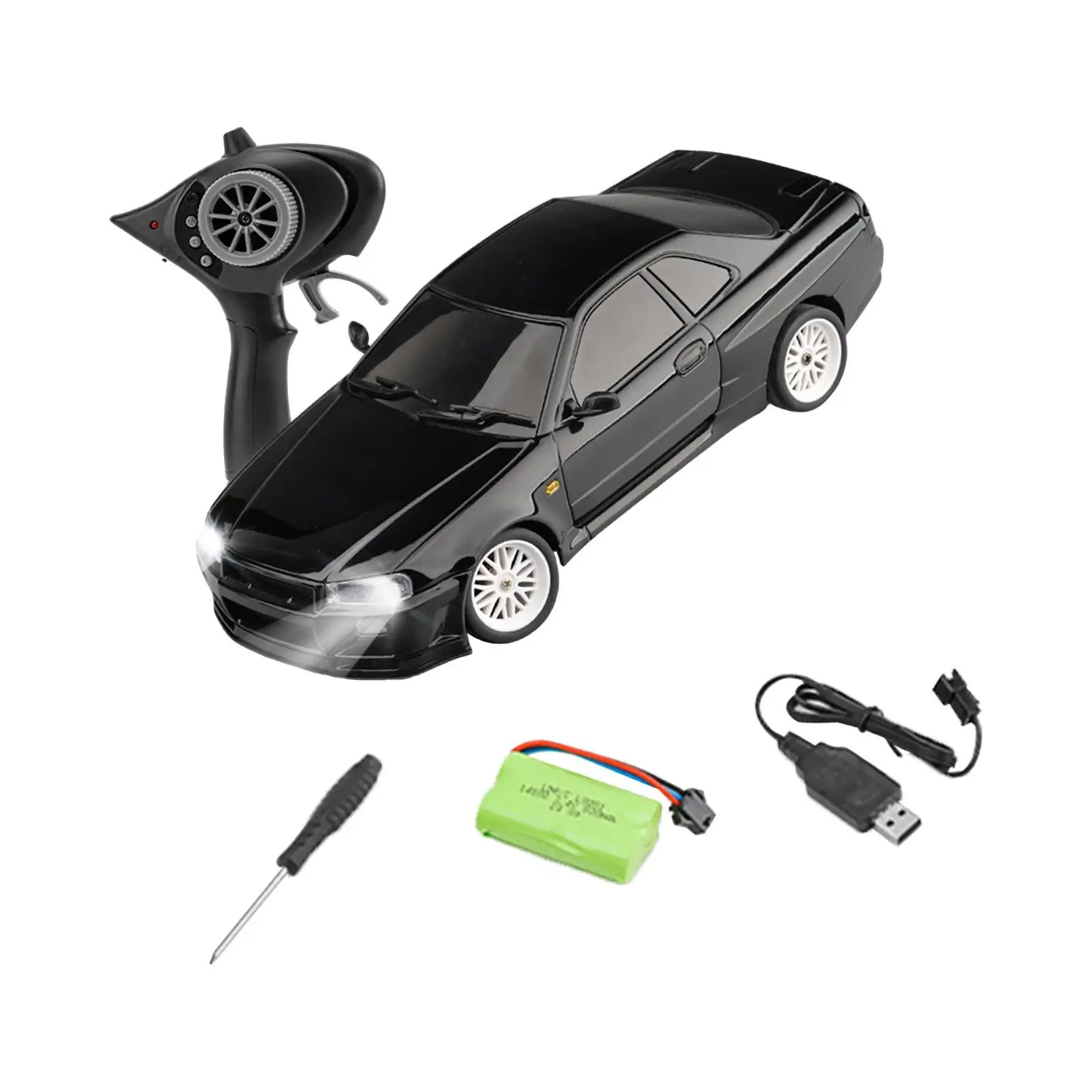 1/18 RC Drift Tire Модель автомобиля с дистанционным управлением Дрифт Спортивная игрушечная машинка
1/18 RC Drift Tire Модель автомобиля с дистанционным управлением Дрифт Спортивная игрушечная машинка