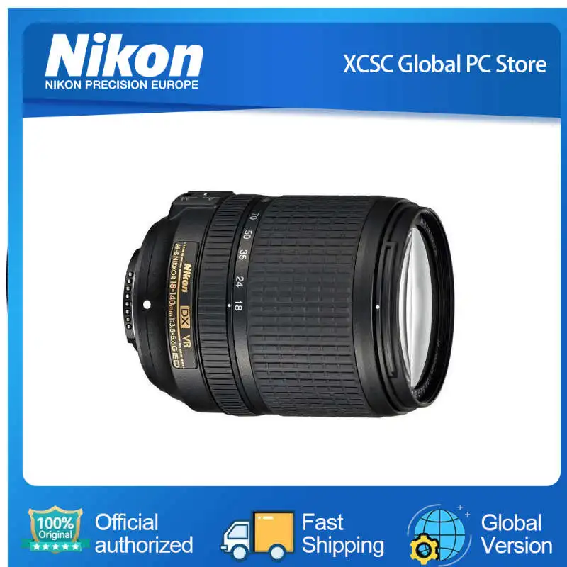 Объектив Nikon 18-140 Φ DX NIKKOR 18-140 мм f/3,5-5,6G ED VR для Nikon D3200 D3300 D3400 D5200 D5300 D5500 D5600 D7100 D7200
Объектив Nikon 18-140 Φ DX NIKKOR 18-140 мм f/3,5-5,6G ED VR для Nikon D3200 D3300 D3400 D5200 D5300 D5500 D5600 D7100 D7200
