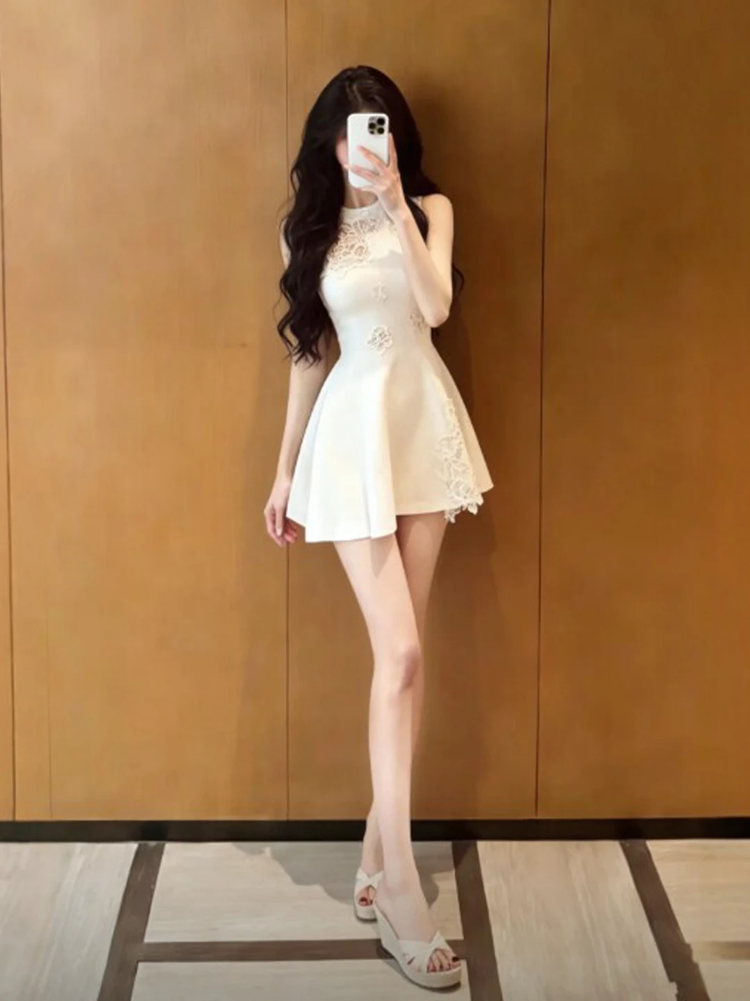 Korean Style Gentle Wind Puffy Short Skirt Cute Unique Vest Dress Summer Cotton Casual City Commute Office Date Outdoor Weddi...
Korean Style Gentle Wind Puffy Short Skirt Cute Unique Vest Dress Summer Cotton Casual City Commute Office Date Outdoor Weddi...