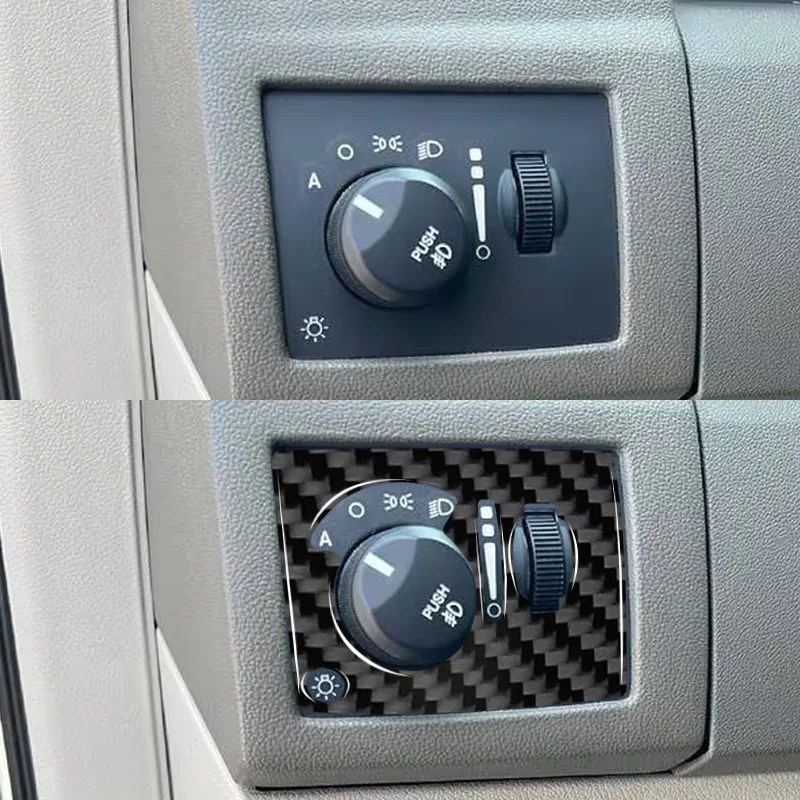 Suitable for Chrysler 300 Carbon Fiber Headlight Control Panel Decoration Sticker Interior Modification Sticker
Suitable for Chrysler 300 Carbon Fiber Headlight Control Panel Decoration Sticker Interior Modification Sticker