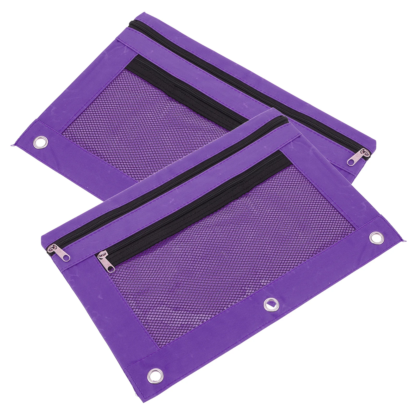 2Pcs Large Binder Pencil Case Pouch Zipper Zipped Pencil Holder for 3 Ring Binder School Supplies Storage Organizer 9.8x7 Purple
2Pcs Large Binder Pencil Case Pouch Zipper Zipped Pencil Holder for 3 Ring Binder School Supplies Storage Organizer 9.8x7 Purple