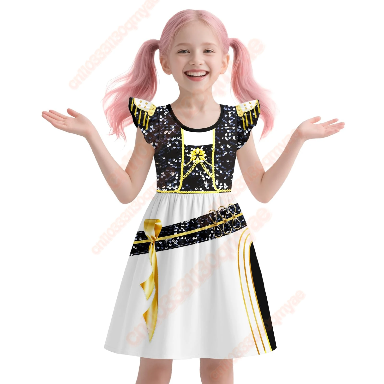 Cartoon Demon Hunter KPop Rumi Zoey Mira Cosplay Fantasy Girls Dress Bag 2025 Costume Disguise for Kids Aged 6-14
Cartoon Demon Hunter KPop Rumi Zoey Mira Cosplay Fantasy Girls Dress Bag 2025 Costume Disguise for Kids Aged 6-14