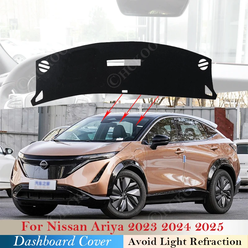 New Dashboard Cover Pad For Nissan Ariya 2023 2024 2025 Car Accessories Anti-Slip Dash Mat Sunshade Dashmat Carpet Rug Protect
New Dashboard Cover Pad For Nissan Ariya 2023 2024 2025 Car Accessories Anti-Slip Dash Mat Sunshade Dashmat Carpet Rug Protect