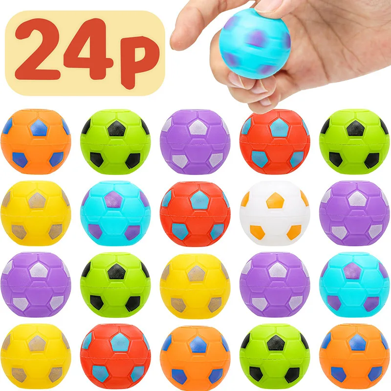 24Pcs Mini Fidget Spinner Soccer Ball Toy for Kids,Soccer Party Favors Goodie Bag Stuffer,Rotatable Soccer Finger Stress Ball
24Pcs Mini Fidget Spinner Soccer Ball Toy for Kids,Soccer Party Favors Goodie Bag Stuffer,Rotatable Soccer Finger Stress Ball